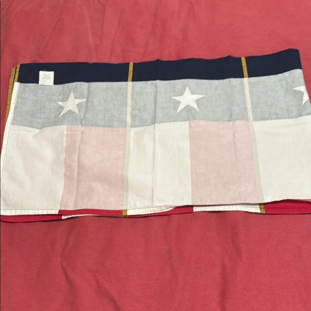 Springs Curtain Valance Red White & Blue Star Pattern Valance Curtain